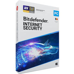 Bitdefender Internet Security 2021, 5 dispozitive, 1 an - Licenta Electronica