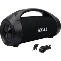 Boxa portabila Akai ABTS-55, Bluetooth, waterproof, IPX5, negru