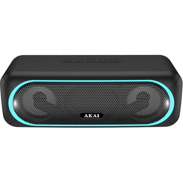 Boxa portabila Akai ABTS-141, Bluetooth, USB, micro SD, Aux, functie True Wireless