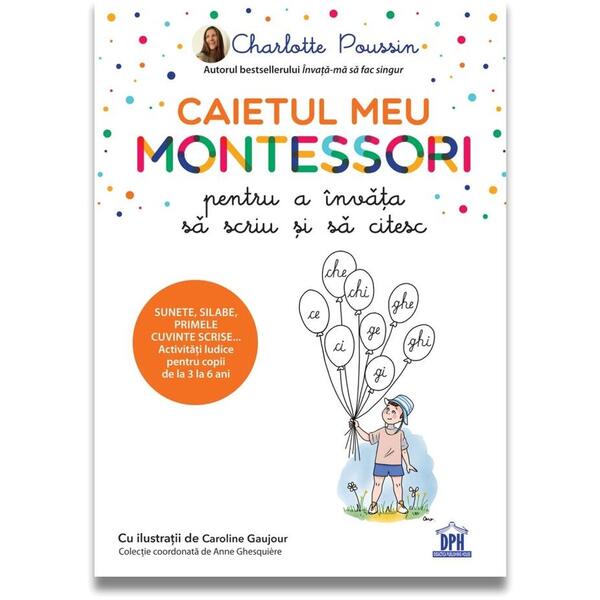 Didactica Publishing House Caietul meu Montessori pentru a invata sa scriu si sa citesc