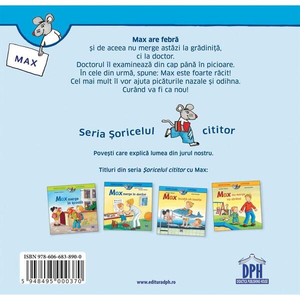 Didactica Publishing House Soricelul cititor - Max merge la doctor
