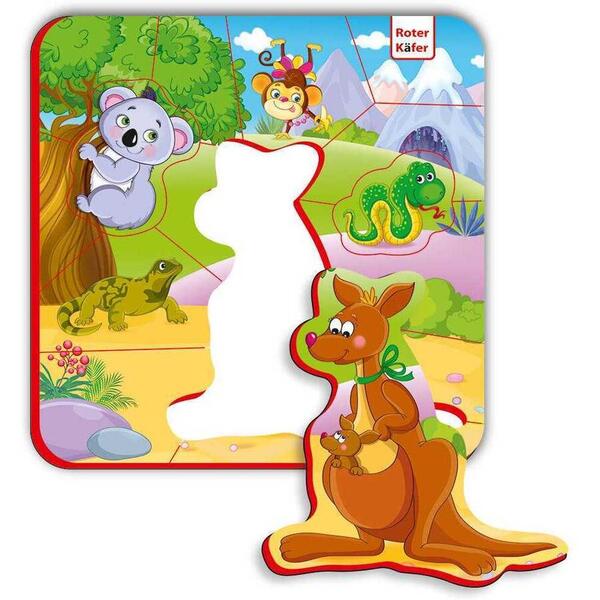 Puzzle magnetic Animale din Australia Roter Kafer RK5010-09