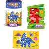 Set puzzle-uri din betisoare Dinozauri, 16 piese Roter Kafer RK1090-02
