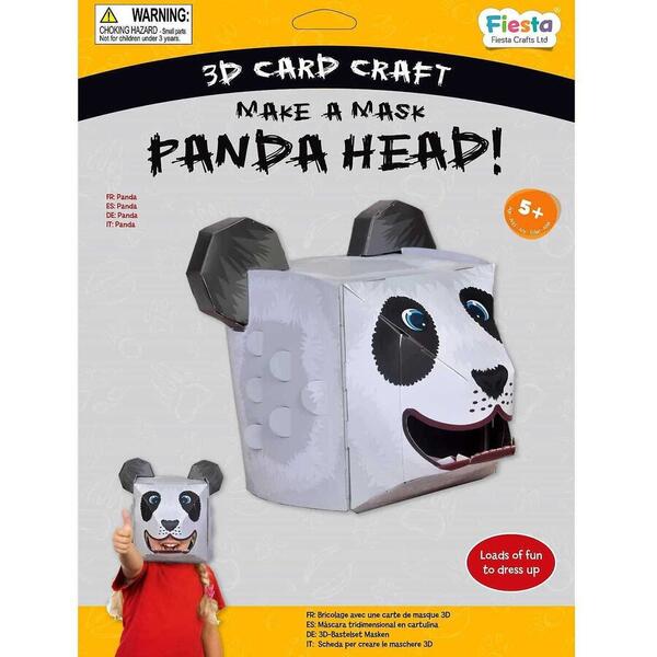 Masca 3D Panda Fiesta Crafts FCT-3041