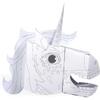 Coloreaza-ti propria Masca 3D Unicorn Fiesta Crafts FCT-3043