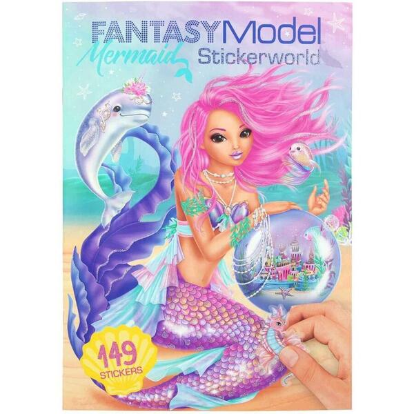 Fantasy Model Mermaid Autocolante Stickerworld Depesche PT10846