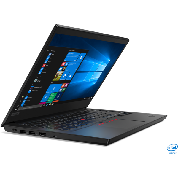 Laptop Lenovo 14'' ThinkPad E14 Gen 2, FHD IPS, Procesor Intel® Core™ i5-1135G7 (8M Cache, up to 4.20 GHz), 8GB DDR4, 256GB SSD, Intel Iris Xe, No OS, Black