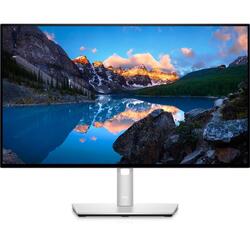 Monitor IPS LED Dell 23.8" U2422HE, Full HD (1920 x 1080), HDMI, DisplayPort, Pivot , Argintiu