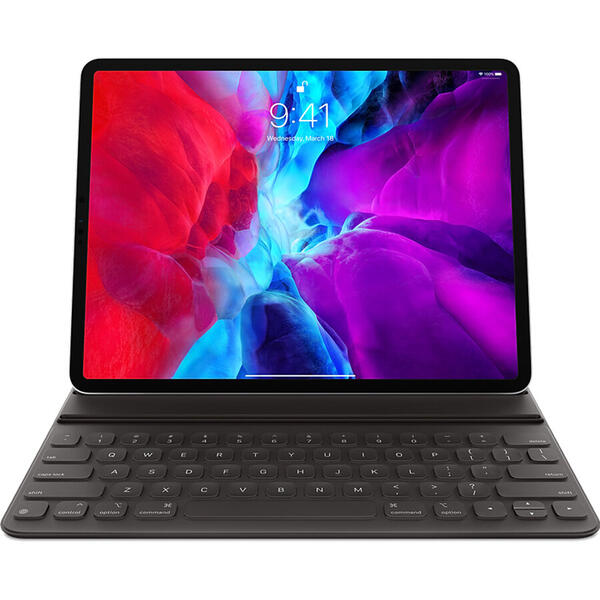 Husa tastatura Apple Smart Keyboard Folio pentru iPad Pro 12.9" Layout INT EN (4rd Generation)