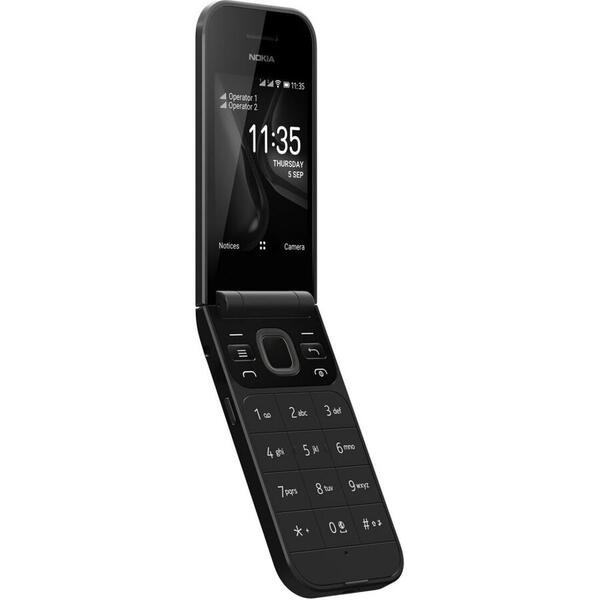 Nokia 2720 Flip Dual SIM 2.8 inch, KaiOS 4G Black