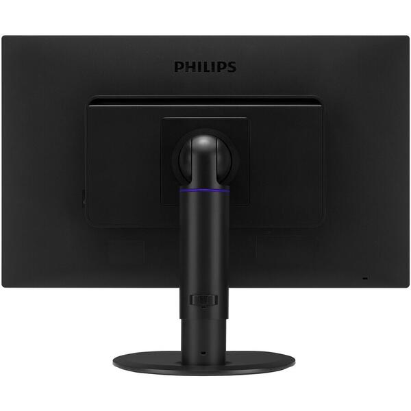 Monitor Philips LED 24", Full HD, DVI, Negru, 241B4LPYCB