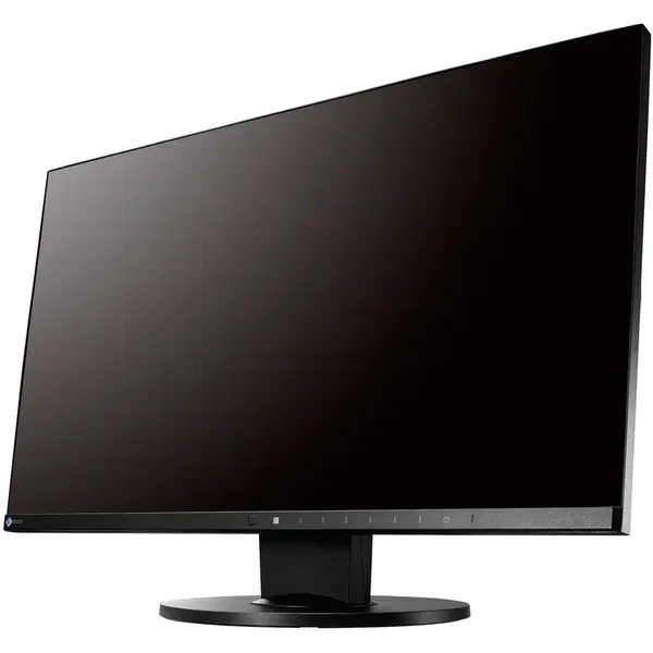 Monitor LED IPS EIZO 23.8", Wide, Full HD, DisplayPort, DVI, HDMI, Boxe, EV2450, Negru
