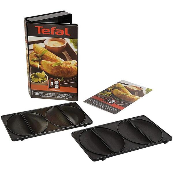 Set de 2 plăci TEFAL Snack Collection no. 8 (Chaussons/Turnover/Empanadas) XA800812