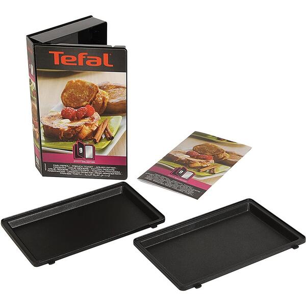 Set de 2 placi TEFAL Snack Collection no. 9 (Pain Perdu/French Toast) XA800912