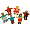 BigJigs Toys 2 in 1 - Pinochio si Povestea Cei trei ursuleti - Papusi degetar