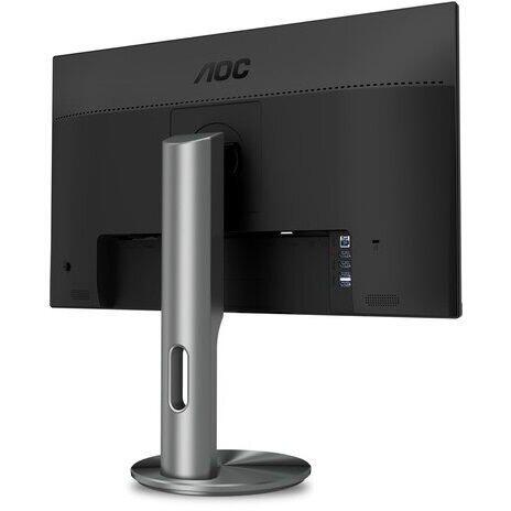 Monitor LED IPS AOC 23.8", Full HD, Display Port, Negru, I2490PXQU/BT