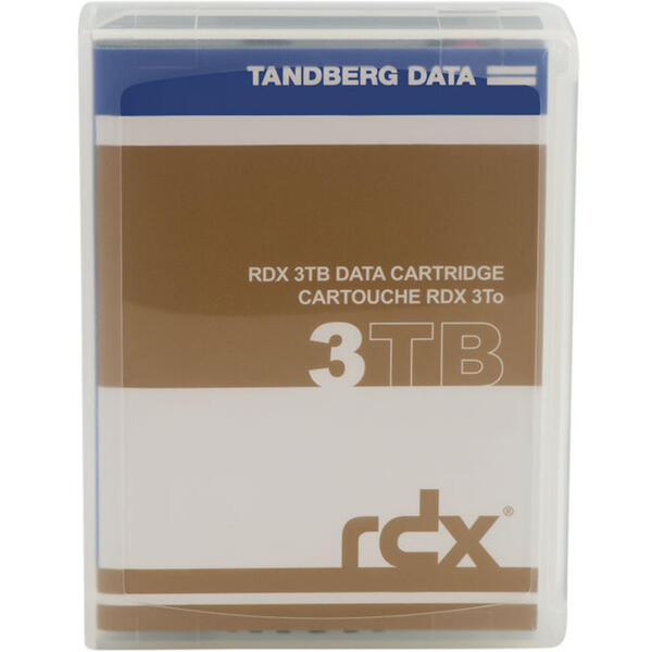 Tandberg RDX 3TB Cartridge (single)