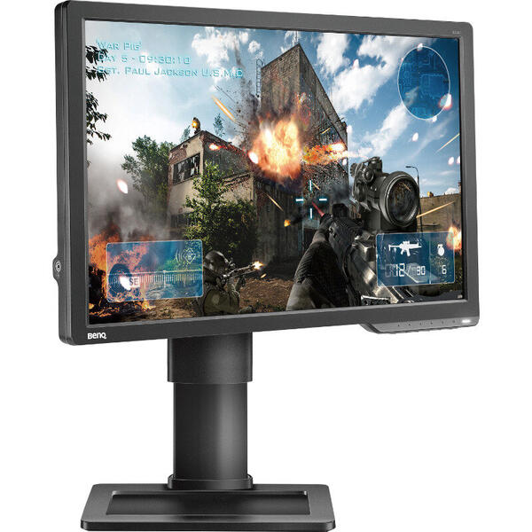 Monitor LED BenQ Gaming Zowie XL2411P, 24" /144Hz/ 1 ms, negru