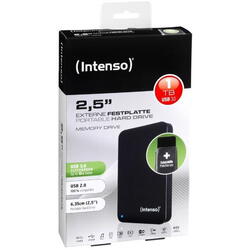 HDD Extern Intenso Memory Drive, 1TB, USB 3.0, 2.5" (Negru)