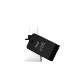 USB Flash Drive Silicon Power SP008GBUF2X21V1K 8GB USB 2.0 Black