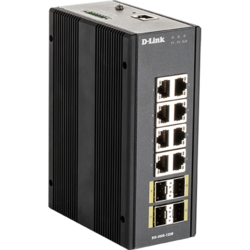 Switch D-Link DIS-300G-12SW; - 12 Port Managed
