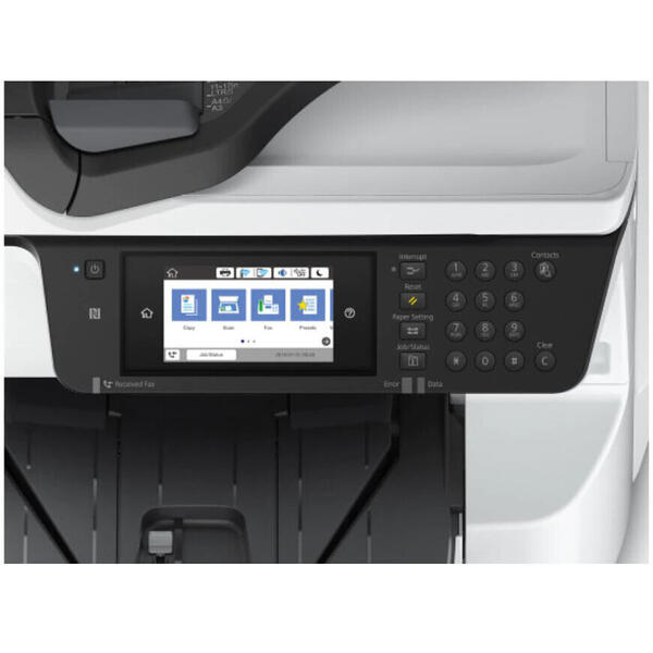 Imprimanta Multifunctionala inkjet color Epson WorkForce Pro WF-C8610DWF, Duplex, Retea, Wireless, A3