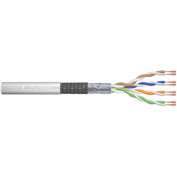 Cablu retea DIGITUS DK-1531-P-305-1 Rola Cablu Cat5e SF/UTP 305m