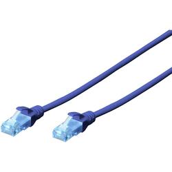 DIGITUS DK-1512-005/B Digitus Cable patch UTP, CAT.5E, blue, 0.5m