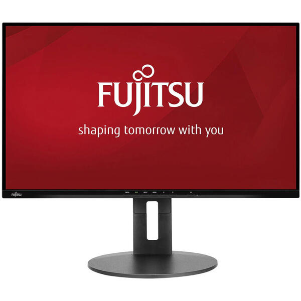 Monitor FUJITSU B27-9 TS, 27", FHD, IPS, DP, HDMI, DVI-D, 4 x USB, Negru