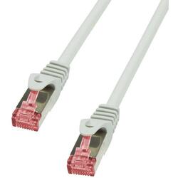 Cablu Patchcord LogiLink Cat. 6 S/FTP PIMF PrimeLine 50m gri