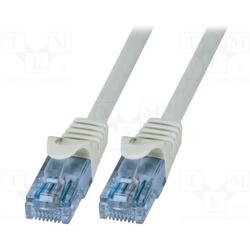 Cablu U/UTP LogiLink CP3092U, Cat.6A, Patchcord (Gri)