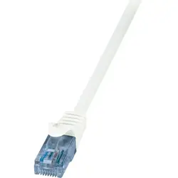 Cablu U/UTP LogiLink CP3031U, Cat.6A, Patchcord (Alb)