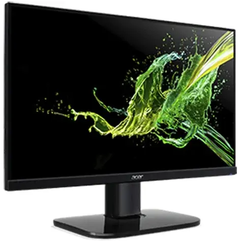 Monitor Acer IPS LED 21.5 inch KA222Q, Full HD, 1xVGA + 1xHDMI(1.4), Negru