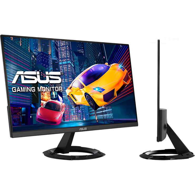 Asus Monitor Gaming IPS LED ASUS 27 VZ279HEG1R, Full HD (1920 x 1080), VGA, HDMI, 75 Hz, 1 ms, FreeSync (Negru) Desktop & Monitoare