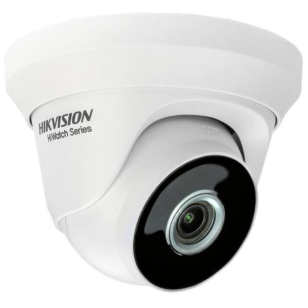 HiWatch Camera Supraveghere Video Hikvision HWT-T220-P-28, 2MP, CMOS, IP66, 2.8mm, Alb