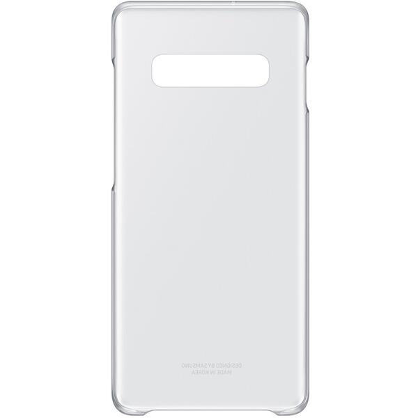 Husa de protectie Samsung Clear pentru Galaxy S10 Plus G975, Transparent