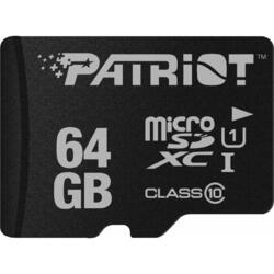 Card Patriot microSDHC LX Series 64GB UHS-I Clasa 10