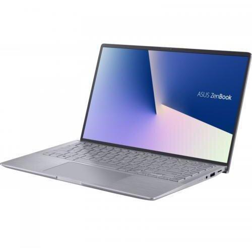 Ultrabook ASUS 14'' ZenBook 14 UM433IQ, FHD, Procesor AMD Ryzen™ 5 4500U (8M Cache, up to 4.0 Ghz), 8GB DDR4X, 512GB SSD, GeForce MX350 2GB, Win 10 Pro, Light Grey
