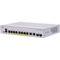 Switch Cisco CBS250-8P-E-2G-EU, Gigabit, 8 Porturi