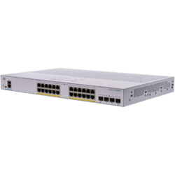 Cisco Switch Cisco CBS250-24P-4X-EU, 24 Porturi, PoE (CBS250-24P-4X-EU)