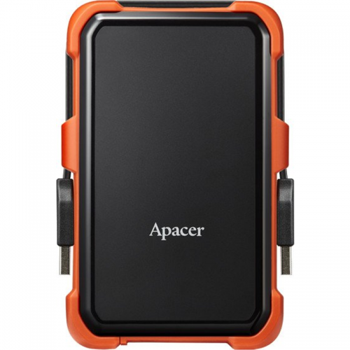 HDD Extern Apacer AC630 2TB 2.5 inch USB 3.1 Negru Portocaliu