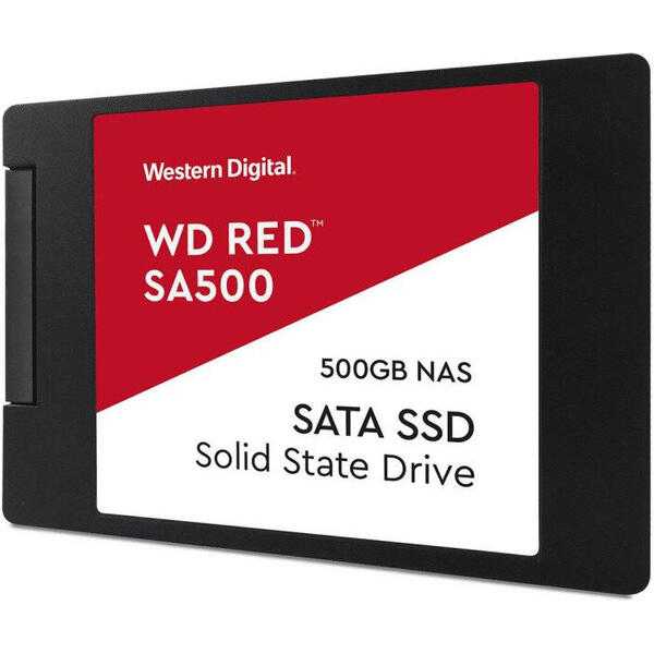 WESTERN DIGITAL WD Red SSD SA500 NAS 500GB 2.5inch SATA III 6 Gb/s