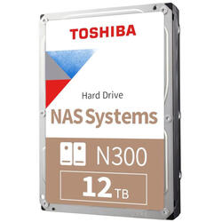 HDD intern Toshiba N300, 3.5'', 12TB, SATA/600, 7200RPM, 256MB cache