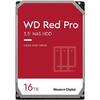 Western Digital HDD WD Red Pro 16TB, 7200RPM, 512MB cache, SATA-III