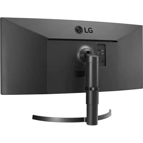 Monitor curbat LED VA LG 35", UltraWide QHD, DisplayPort, FreeSync, 100Hz, Vesa, Negru