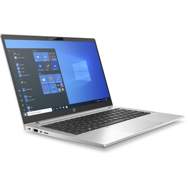 Laptop HP 13.3'' ProBook 430 G8, FHD, Procesor Intel® Core™ i7-1165G7 (12M Cache, up to 4.70 GHz, with IPU), 8GB DDR4, 256GB SSD, Intel Iris Xe, Win 10 Pro, Silver