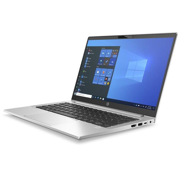 Laptop HP 13.3'' ProBook 430 G8, FHD, Procesor Intel® Core™ i7-1165G7 (12M Cache, up to 4.70 GHz, with IPU), 8GB DDR4, 256GB SSD, Intel Iris Xe, Win 10 Pro, Silver