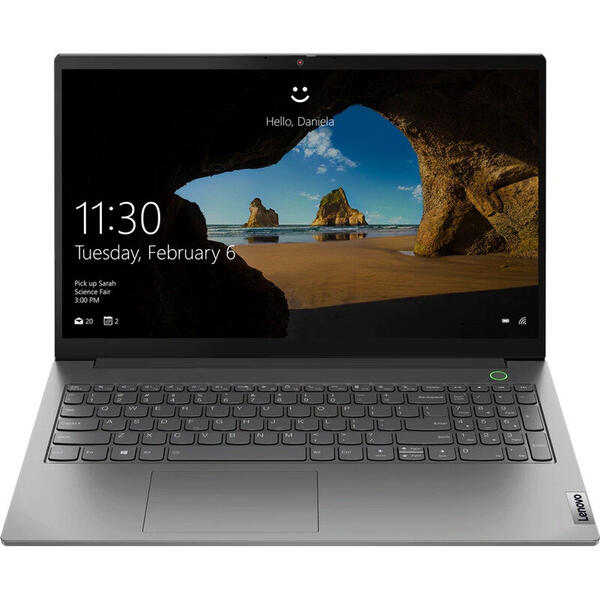 Laptop Lenovo 15.6'' ThinkBook 15 G2 ITL, FHD IPS, Procesor Intel® Core™ i7-1165G7 (12M Cache, up to 4.70 GHz, with IPU), 16GB DDR4, 512GB SSD, Intel Iris Xe, No OS, Mineral Gray