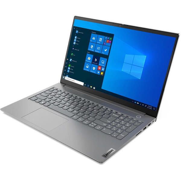Laptop Lenovo 15.6'' ThinkBook 15 G2 ITL, FHD IPS, Procesor Intel® Core™ i5-1135G7 (8M Cache, up to 4.20 GHz), 16GB DDR4, 512GB SSD, Intel Iris Xe, No OS, Mineral Gray