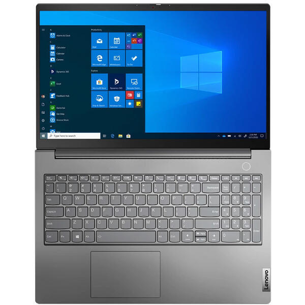 Laptop Lenovo 15.6'' ThinkBook 15 G2 ITL, FHD IPS, Procesor Intel® Core™ i5-1135G7 (8M Cache, up to 4.20 GHz), 16GB DDR4, 512GB SSD, Intel Iris Xe, No OS, Mineral Gray